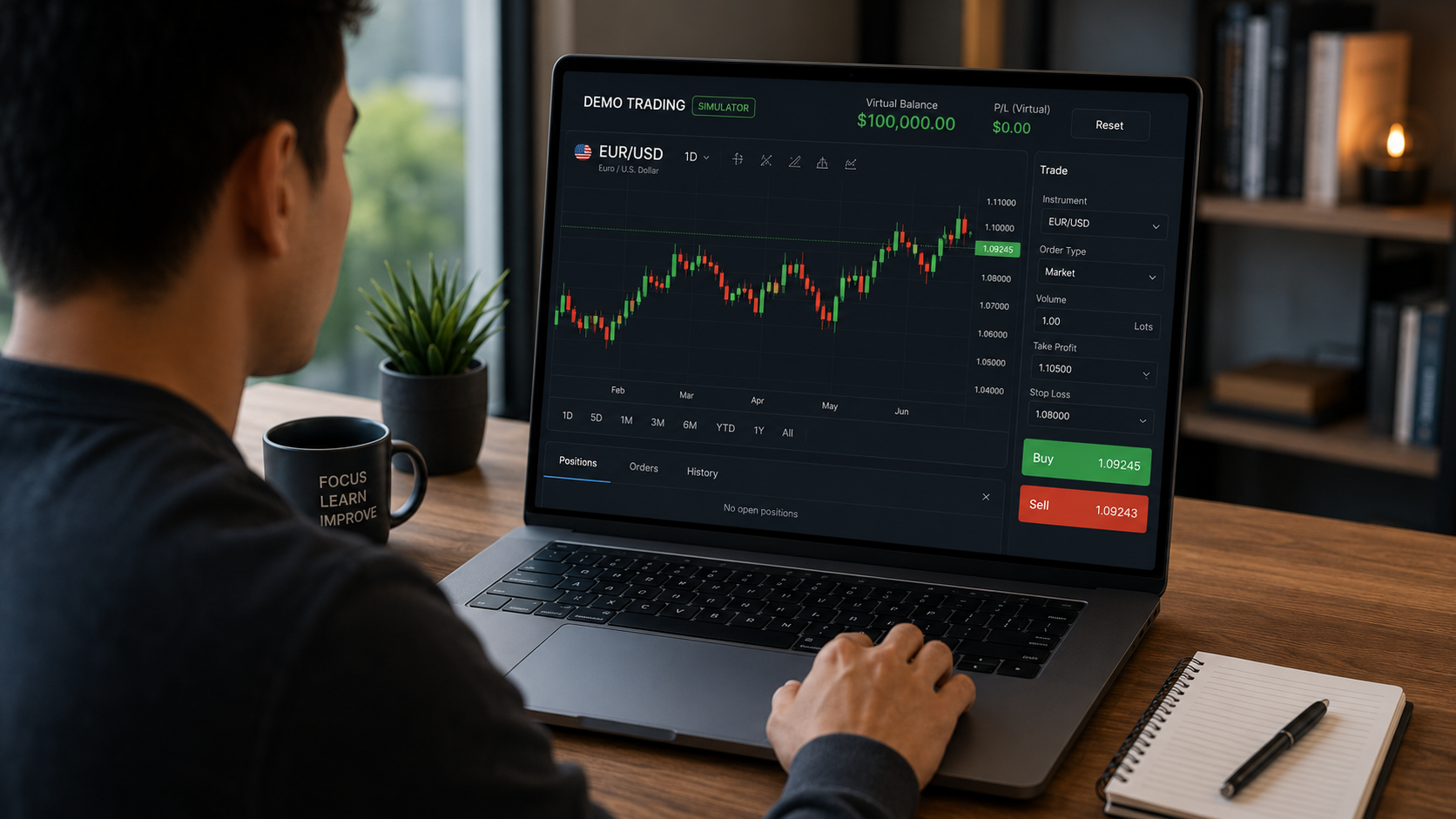 How to Use a Demo Account to Practice Forex Trading