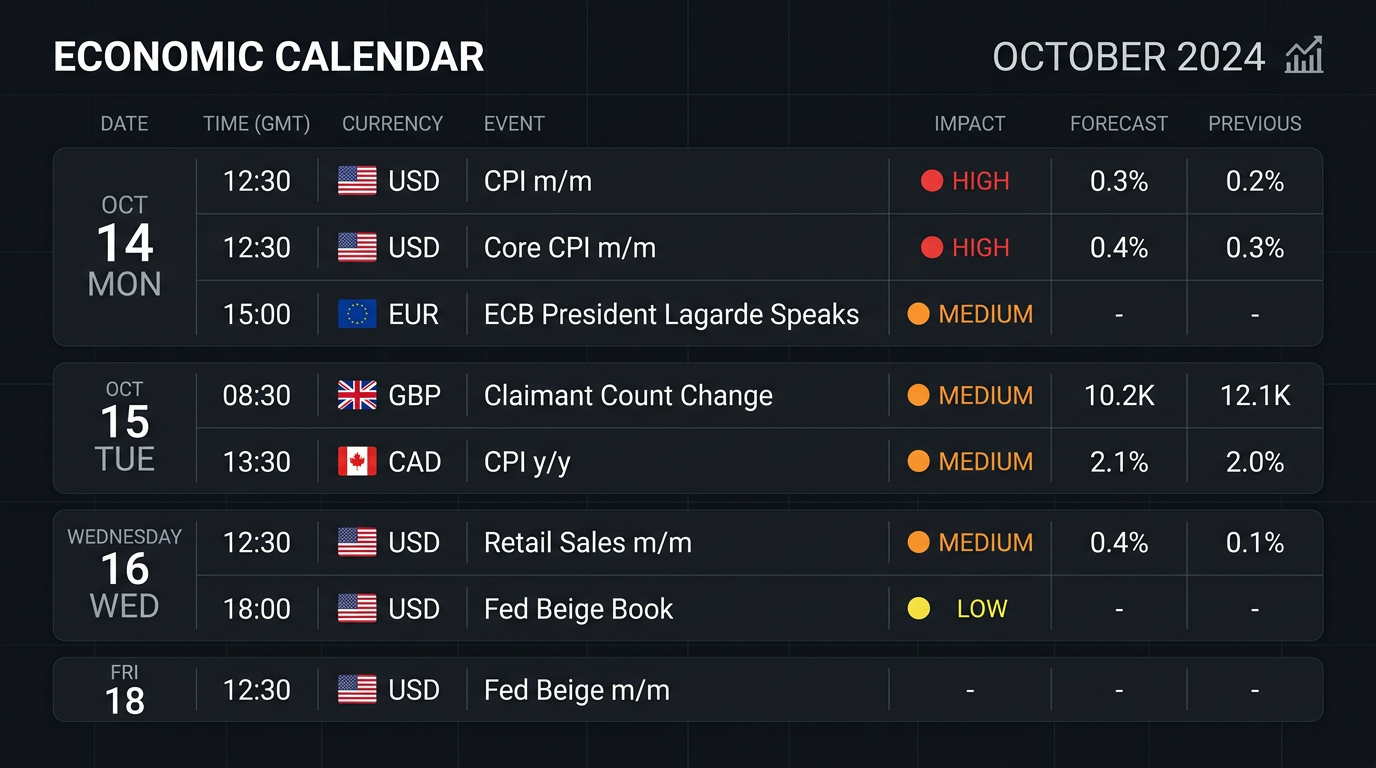 How to Read and Use an Economic Calendar for Forex Trading