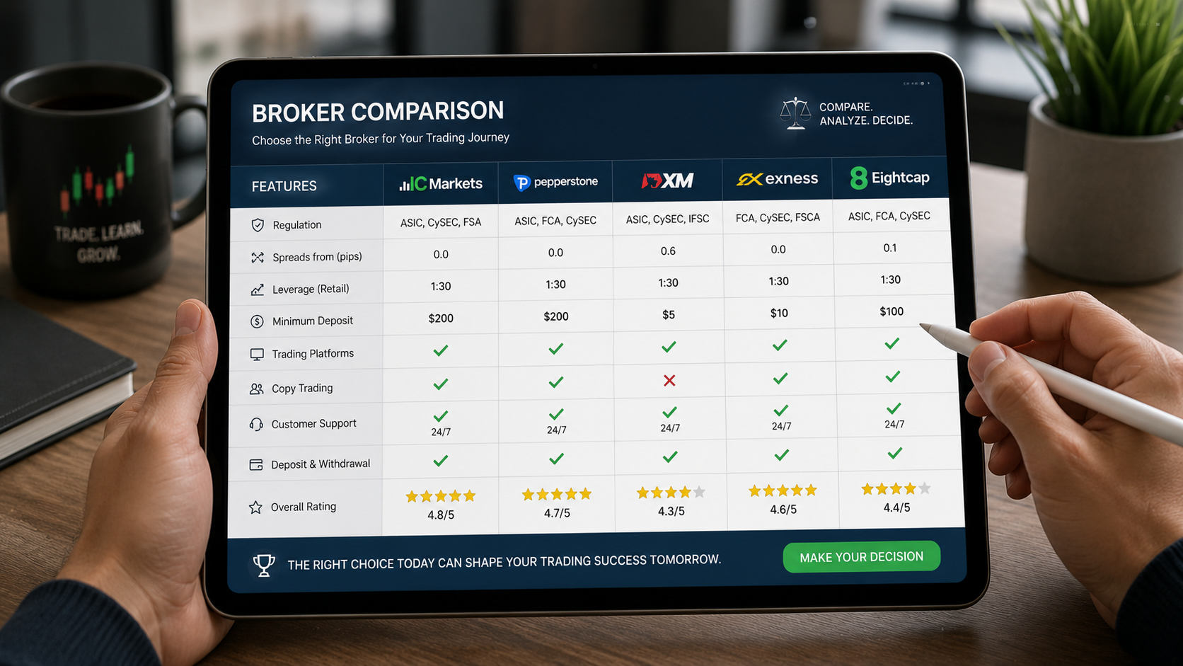 How to Choose a Forex Broker: Key Factors to Compare